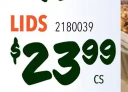 Restaurant Depot LIDS offer