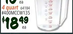 Restaurant Depot 4 quart offer