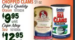 Restaurant Depot CHOPPED CLAMS offer