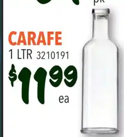 Restaurant Depot CARAFE offer