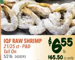 Restaurant Depot IQF RAW SHRIMP offer