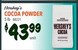 Restaurant Depot Hershey's COCOA POWDER offer