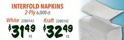 Restaurant Depot INTERFOLD NAPKINS offer