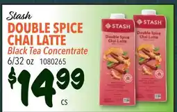 Restaurant Depot Stash DOUBLE SPICE CHAI LATTE Black Tea Concentrate offer