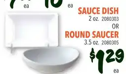 Restaurant Depot SAUCE DISH ROUND SAUCER offer