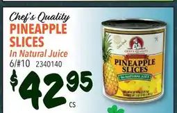 Restaurant Depot Chef's Quality PINEAPPLE SLICES offer