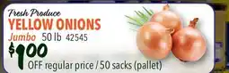 Restaurant Depot Fresh Produce YELLOW ONIONS offer