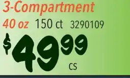 Restaurant Depot 3-Compartment offer