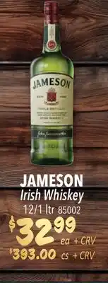 Restaurant Depot JAMESON Irish Whiskey offer