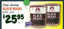 Restaurant Depot Chef's Quality BLACK BEANS offer