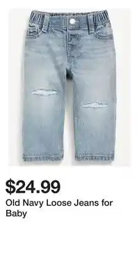 Old Navy Old Navy Loose Jeans for Baby offer