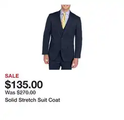 Belk Solid Stretch Suit Coat offer