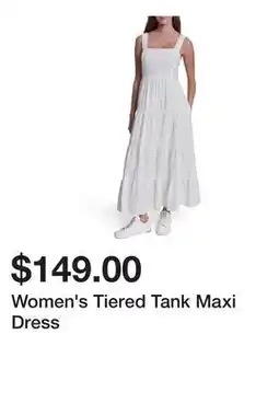 Belk Women's Tiered Tank Maxi Dress offer