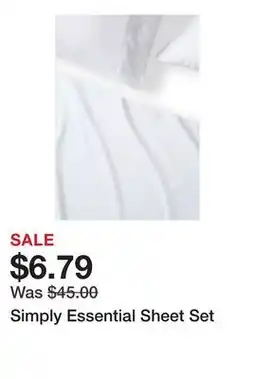 Belk Simply Essential Sheet Set offer