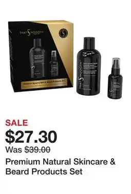 Belk Premium Natural Skincare & Beard Products Set offer