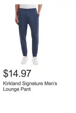 Costco Kirkland Signature Men's Lounge Pant offer