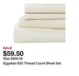 Belk Egyptian 625 Thread Count Sheet Set offer