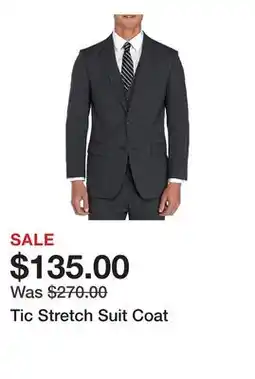 Belk Tic Stretch Suit Coat offer