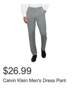 Costco Calvin Klein Men's Dress Pant offer