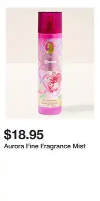 Bath & Body Works Aurora Fine Fragrance Mist offer