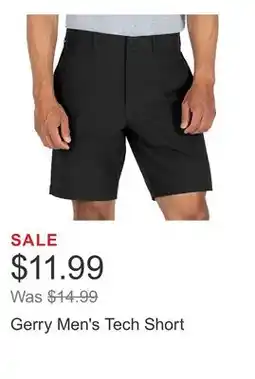 Costco Gerry Men's Tech Short offer