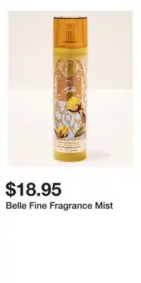 Bath & Body Works Belle Fine Fragrance Mist offer