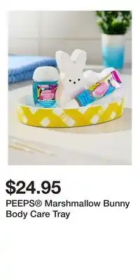 Bath & Body Works PEEPS Marshmallow Bunny Body Care Tray offer