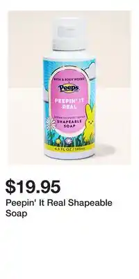 Bath & Body Works Peepin' It Real Shapeable Soap offer