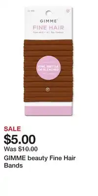 Ulta Beauty GIMME beauty Fine Hair Bands offer