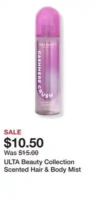 Ulta Beauty ULTA Beauty Collection Scented Hair & Body Mist offer