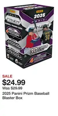 Game Stop 2025 Panini Prizm Baseball Blaster Box offer