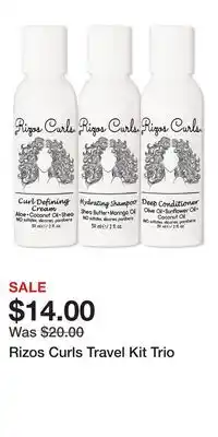 Ulta Beauty Rizos Curls Travel Kit Trio offer