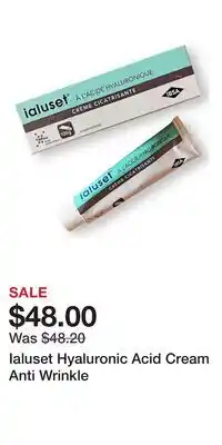 Ulta Beauty Ialuset Hyaluronic Acid Cream Anti Wrinkle offer
