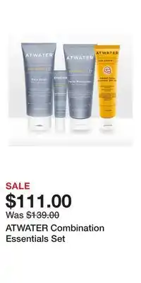 Ulta Beauty ATWATER Combination Essentials Set offer