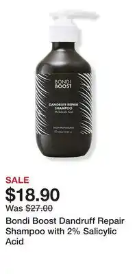 Ulta Beauty Bondi Boost Dandruff Repair Shampoo with 2% Salicylic Acid offer