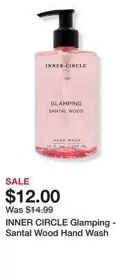 Ulta Beauty INNER CIRCLE Glamping - Santal Wood Hand Wash offer