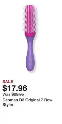 Ulta Beauty Denman D3 Original 7 Row Styler offer