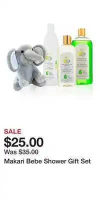 Ulta Beauty Makari Bebe Shower Gift Set offer