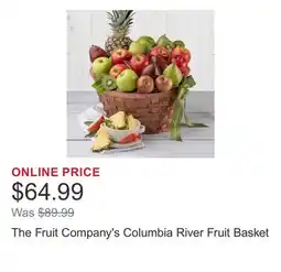 Costco The Fruit Company's Columbia River Fruit Basket offer
