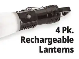 Ocean State Job Lot 4 Pk. Rechargeable Lanterns offer