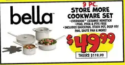 Ollie's bella 9 PC. STORE MORE COOKWARE SET offer