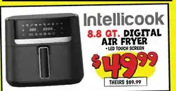 Ollie's Intellicook 8.8 QT. DIGITAL AIR FRYER offer