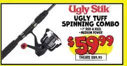 Ollie's Ugly Stik UGLY TUFF SPINNING COMBO offer