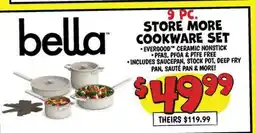 Ollie's 9 PC. STORE MORE COOKWARE SET offer