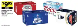 Dollar General Budweiser, Bud Light, Coors Light or Miller Lite offer