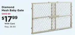 Kroger Diamond Mesh Baby Gate offer