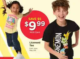 Kroger Licensed Tee offer