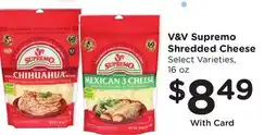 Ralphs V & V Supremo Shredded Cheese offer