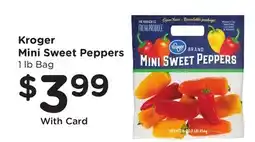 Ralphs Kroger Mini Sweet Peppers offer