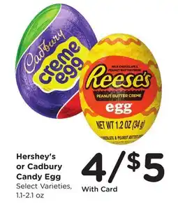 Ralphs Hershey's or Cadbury Candy Egg offer